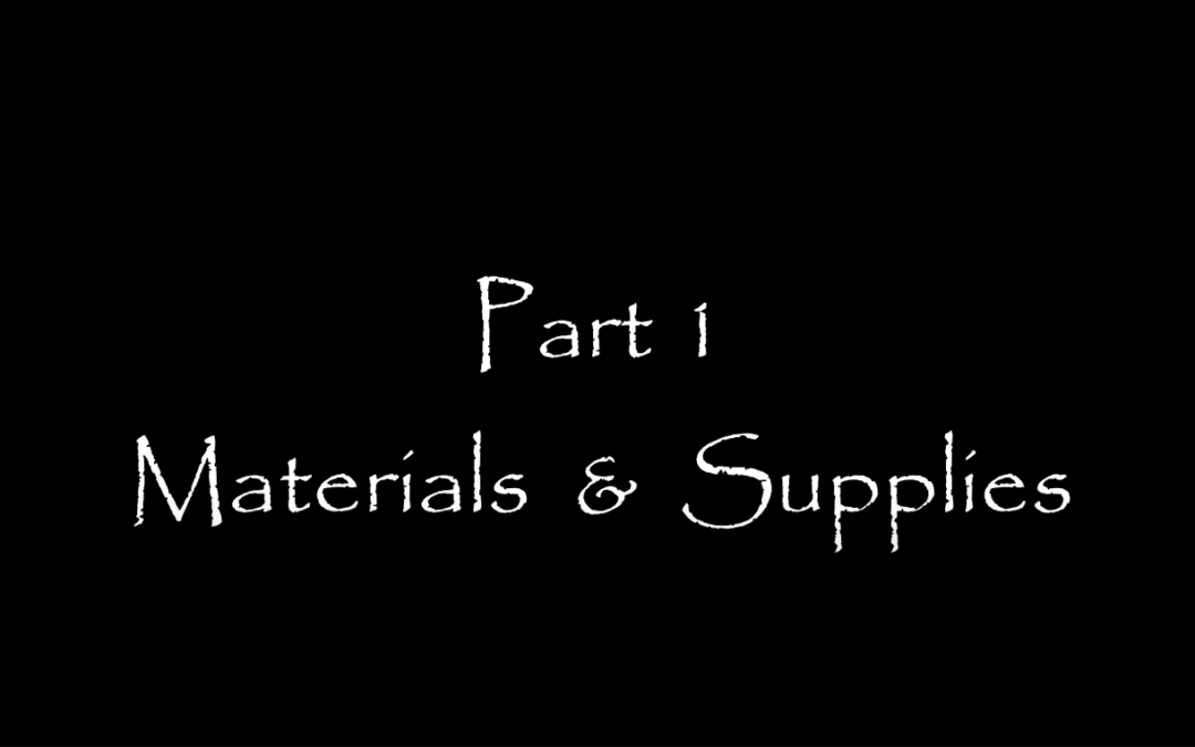 Introduction to Plein Air Oil Painting – Part 1: Materials and Supplies